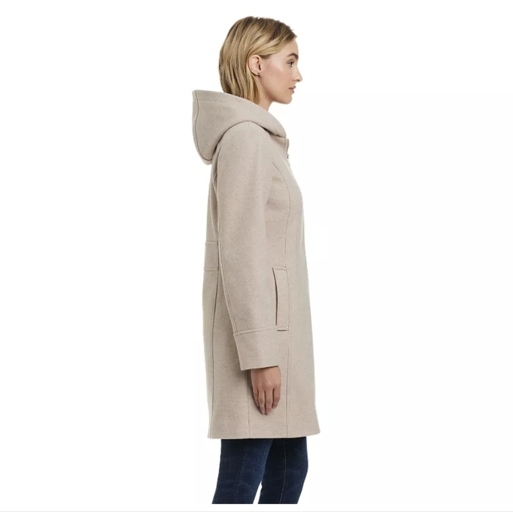 Vince Camuto Women'sHooded Coat -Blue - Picture 2 of 3